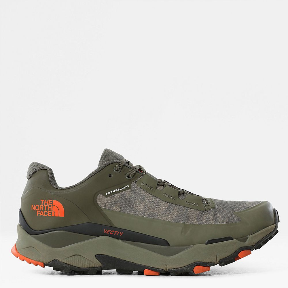 The North Face Hiking Shoes Mens Australia - The North Face Vectiv Exploris Futurelight™ Olive Green